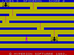 Spideron (1983)(Hyperion Software)